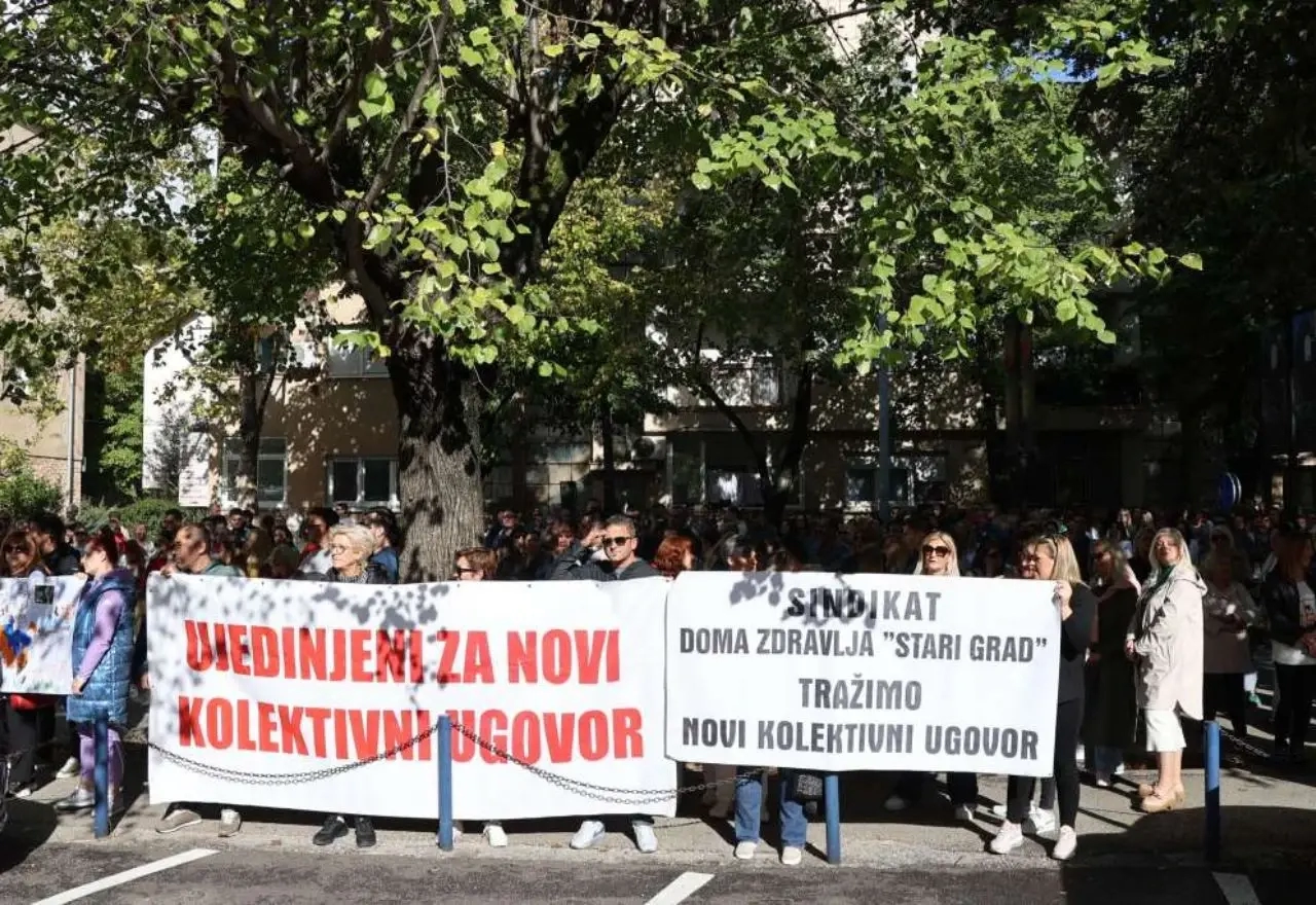 Mostar: Zdravstveni radnici u utorak održavaju prosvjednu šetnju